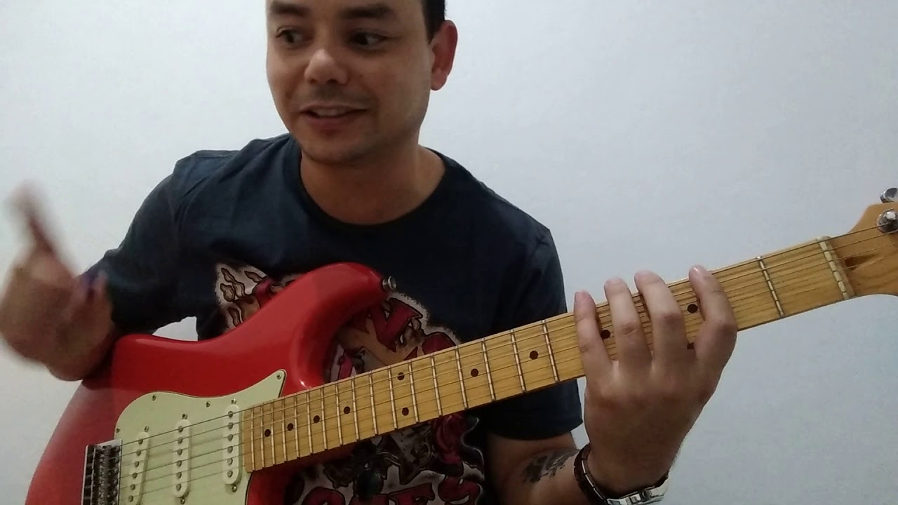 Aula de guitarra - Figura Rítmica - Exercício na Tercina, Semi-cocheia, Sextina e Fusa