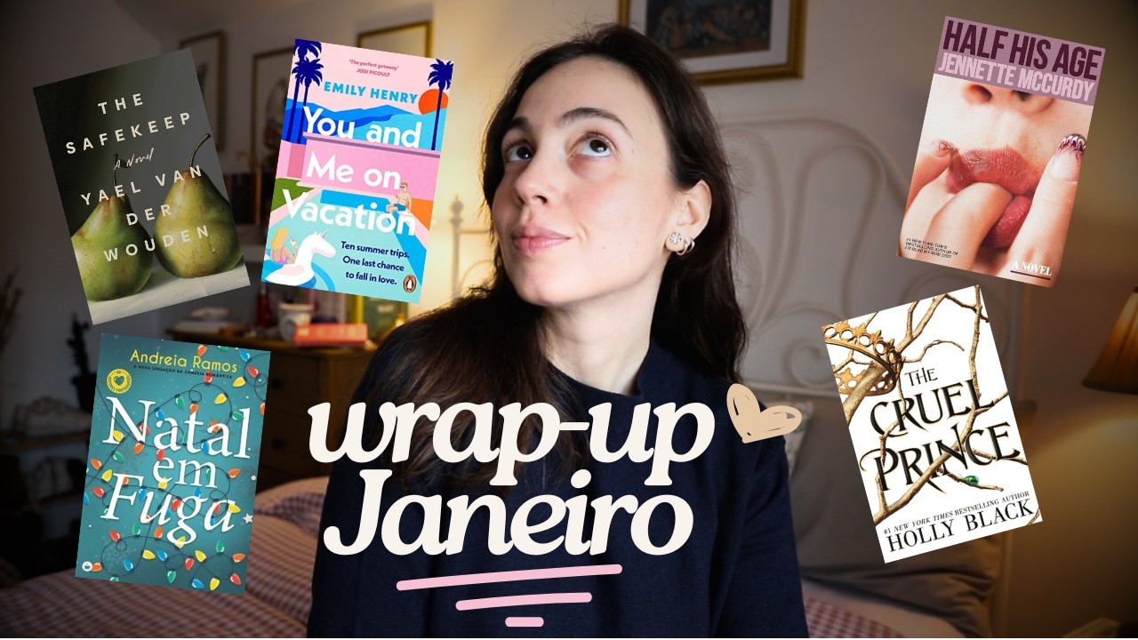 Os livros que li em Janeiro 👄🧚‍♀️🍐☀️🎄