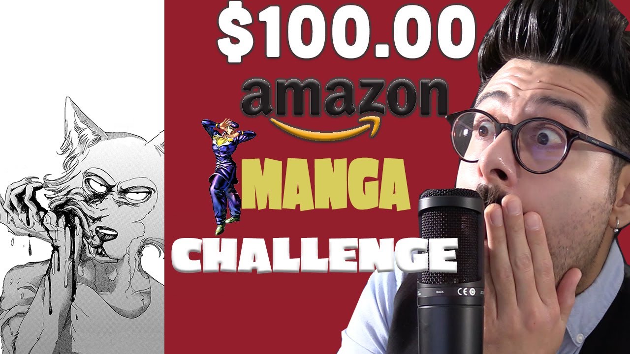 BUY MANGA WITH ME! I  $100.00 AMAZON CHALLENGE
