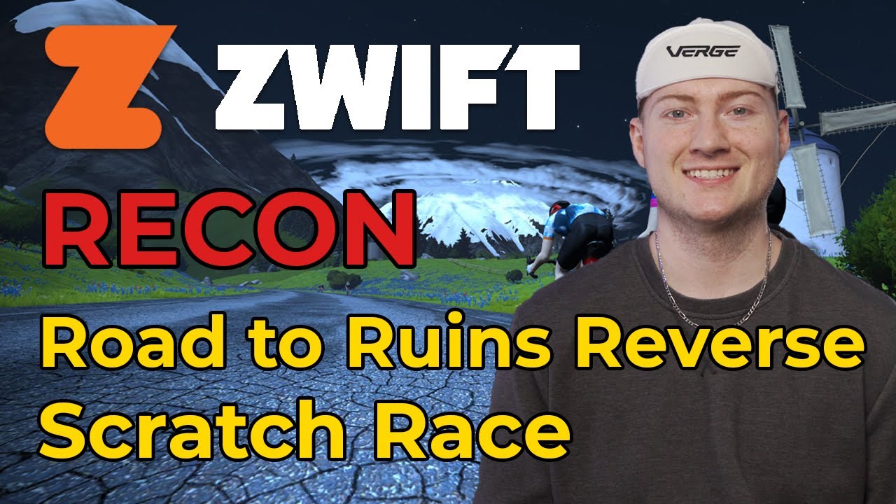 Road to Ruins Reverse Recon || Scratch Race || Zwift Racing League 2025 || Round 3, Stage 3