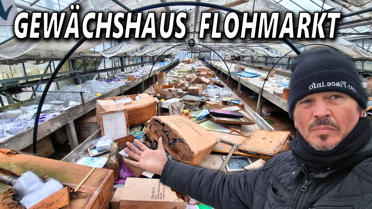 ❌ Flohmarkt Gewächshäuser Massen an Sachen gefunden ❌