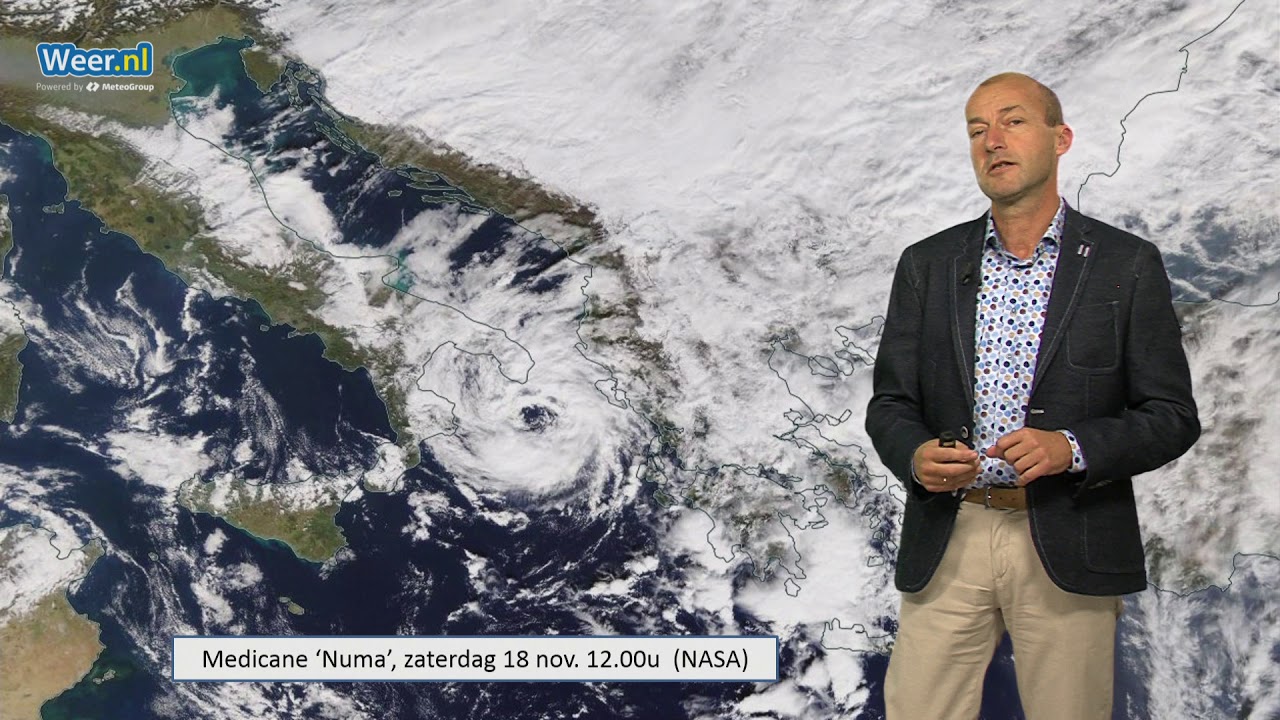 Medicane Numa en zacht novemberweer