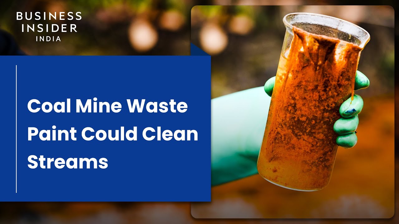 Making Paint From Coal Mine Waste Could Clean Up Streams | World Wide Waste