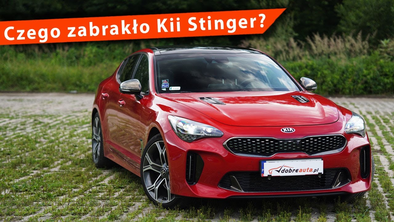 Kia Stinger z uszkodzonym silnikiem po 39000km. Polubisz ją, ale się nie zakochasz.