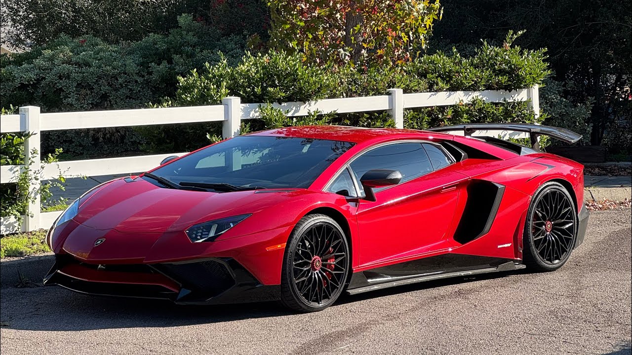 主观评价Lambo Aventador SV!!!! 【POV】