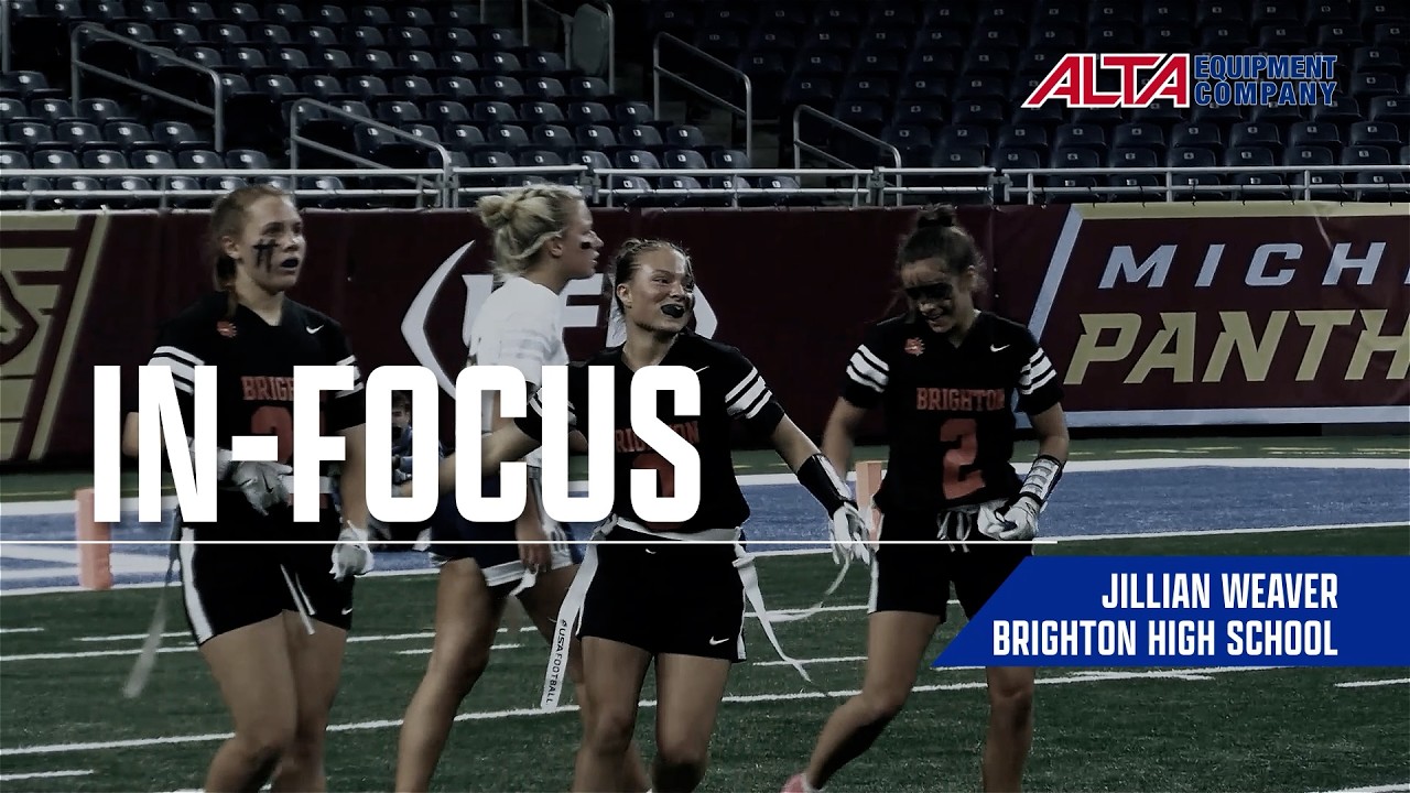 В центре внимания: Джиллиан Уивер - Брайтон | Флаг-футбол для девочек