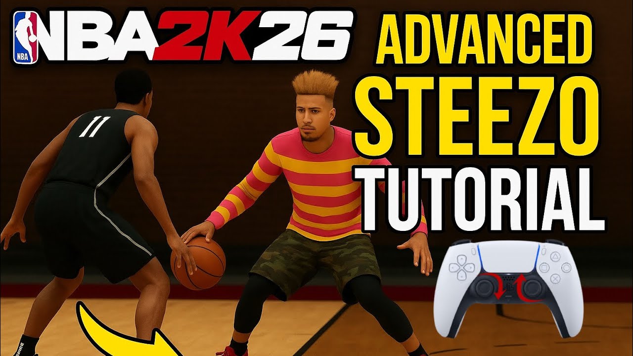 THIS MOVE BROKE NBA2K26! 🥶 ADVANCED STEEZO TUTORIAL (UNGUARDABLE DRIBBLE GOD MOVES!)