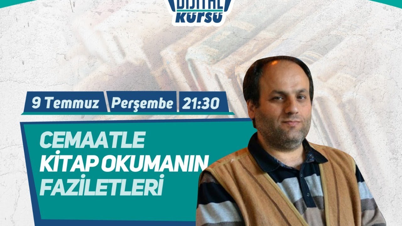 Genç Önder ile Cemaatle kitap okumanın faziletleri üzerine