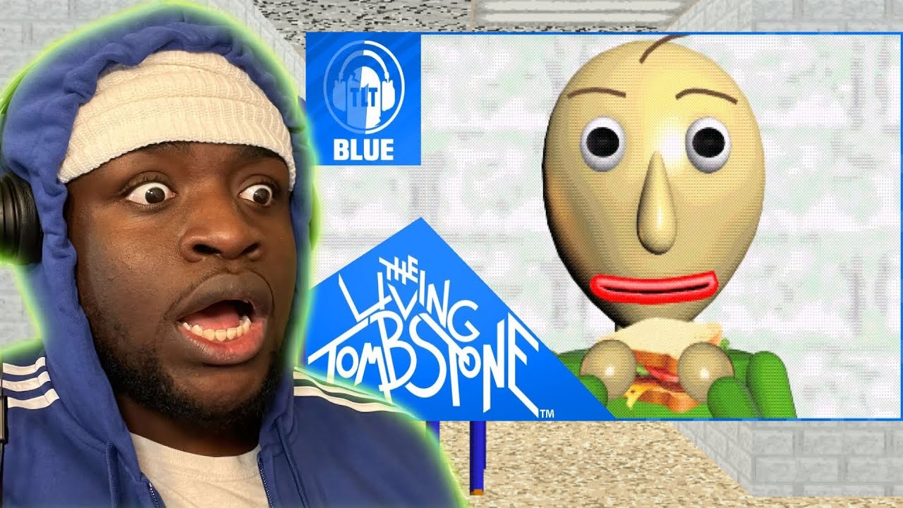 IM AFRAID OF THIS TEACHER! | Baldi’s Basics Song Basics in Behavior by The Living Tombstone REACTION