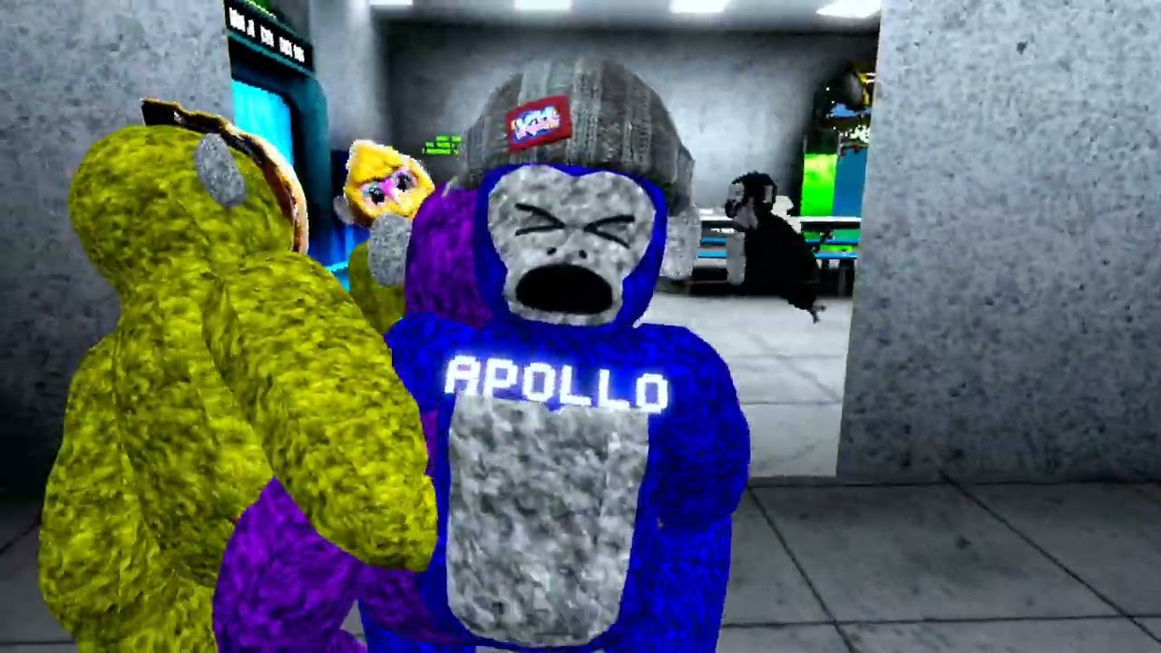 Scary Baboon Be The Monster