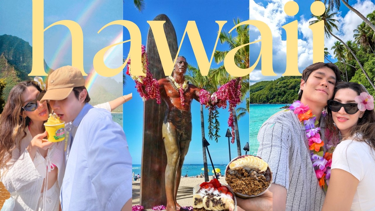 Koreli Eşimin Hawaii Balayı Tepkisi! 🏝️🌺 3 Hafta Boyunca Neler Yaptık?