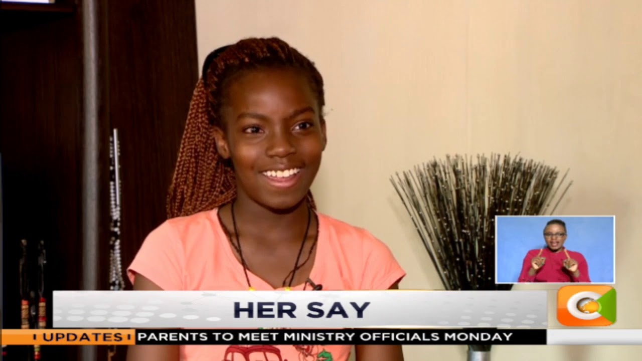 HER SAY | Kate Adeje is a young sign language interpreter