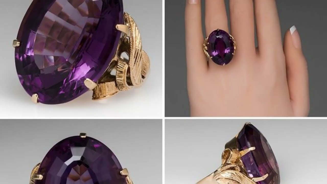 Latest Stone Ring Designs for girls