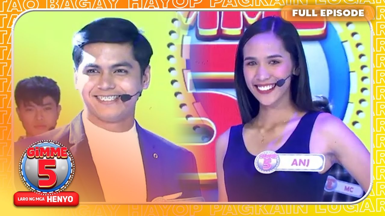 Beauty and brains ang labanan sa GIMME 5! | GIMME 5 | EAT BULAGA | Jan. 24, 2024