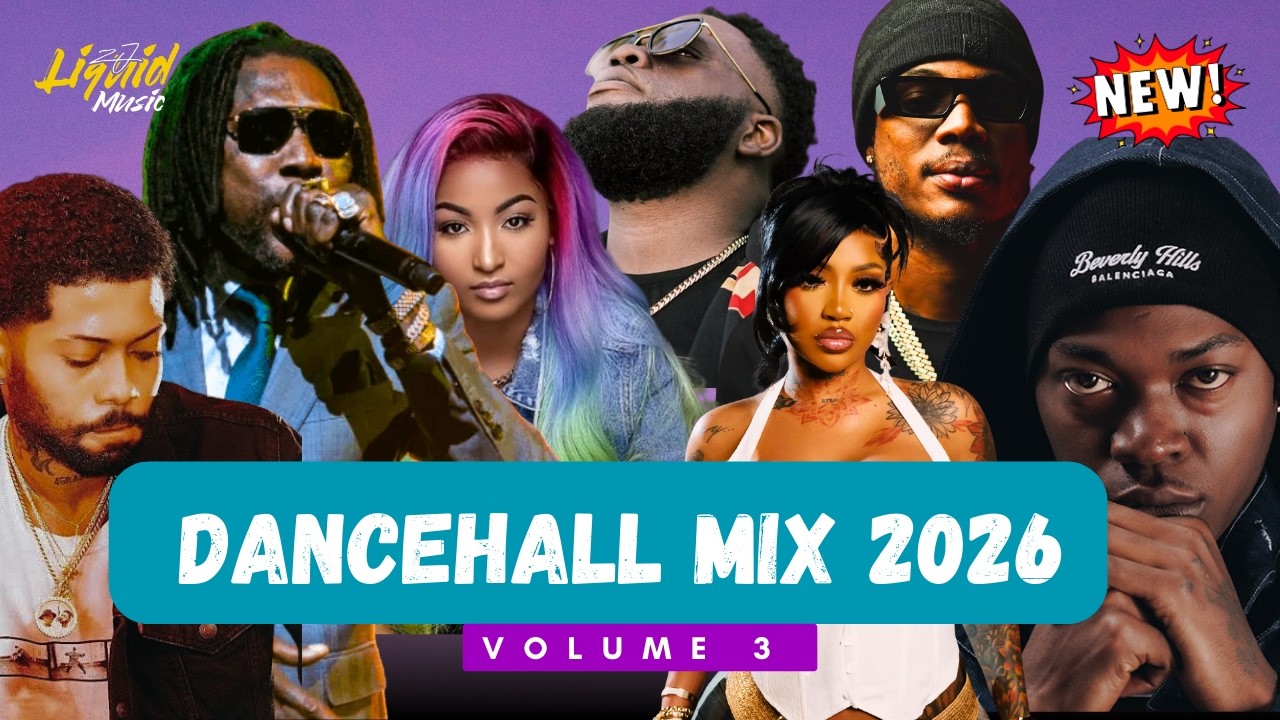 Best Dancehall Mix 2026 Vol.3 🔥 Vybz Kartel, Masicka, Popcaan, Chronic Law, Skillibeng | Party  Hits