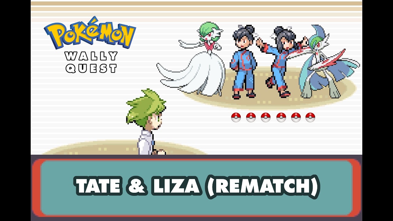 Pokemon Wally Quest - VS Tate & Liza (Rematch)