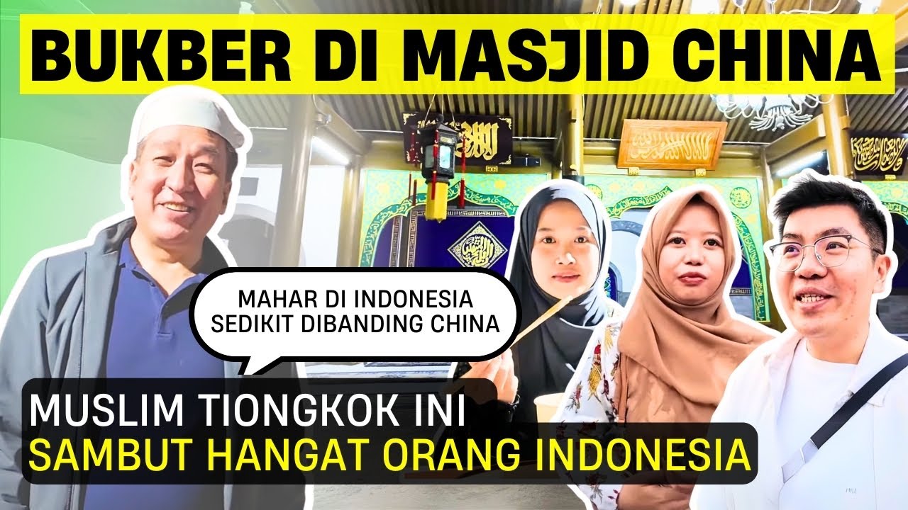 BUKBER DI MASJID KUNO TIONGKOK, Ketemu Muslim TIONGKOK Yang Jago Bahasa Arab | MASJID MADIAN BEIJING
