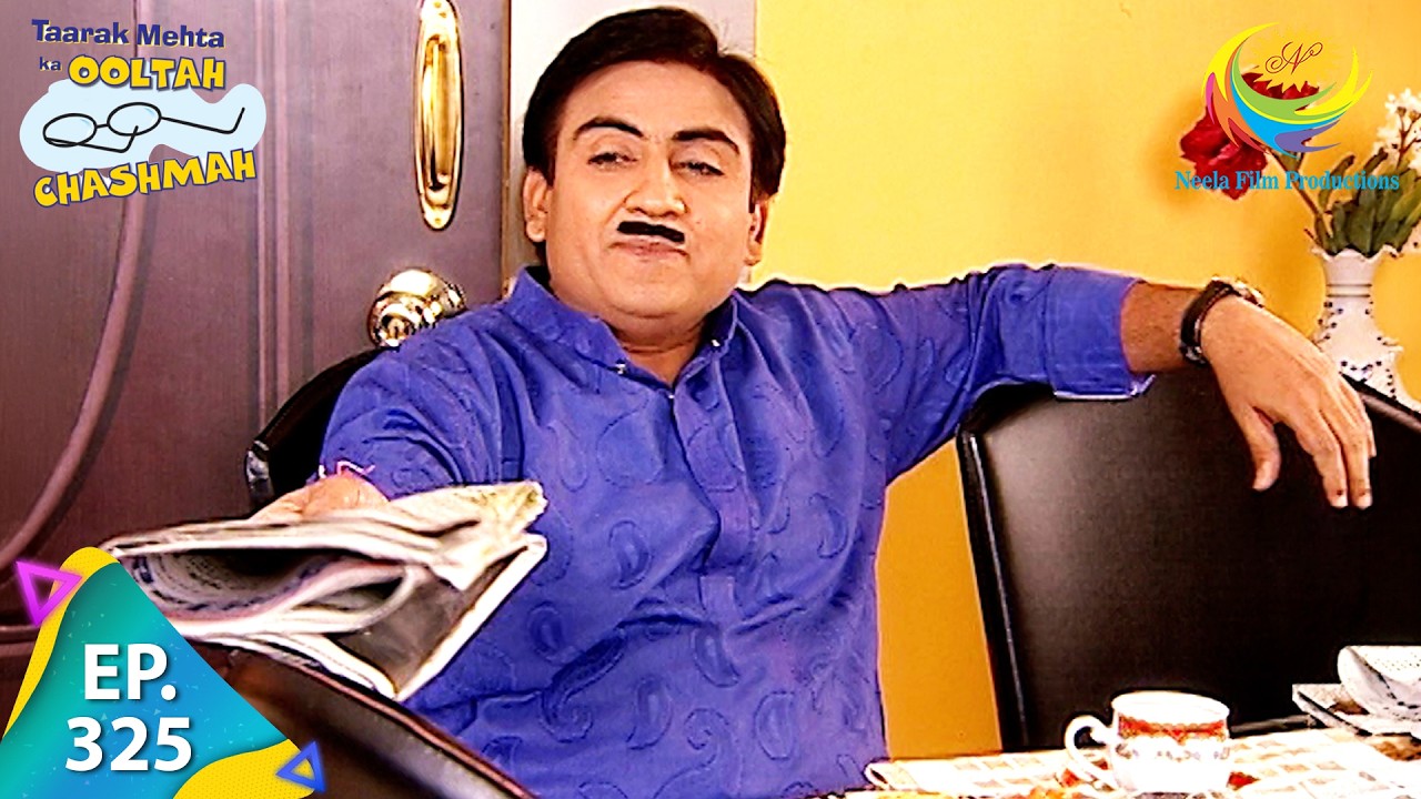Daya Tries To Convince Jethalal For Goa Trip | Taarak Mehta Ka Ooltah Chashmah | Full Episode 325