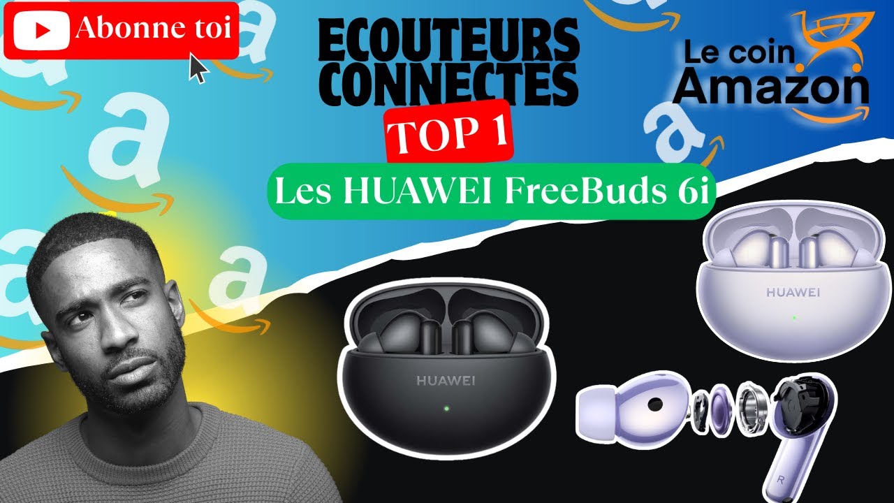 HUAWEI FreeBuds 6i : 35h d’Autonomie 🔥 Les Écouteurs Sans Fil à Ne Pas Rater !