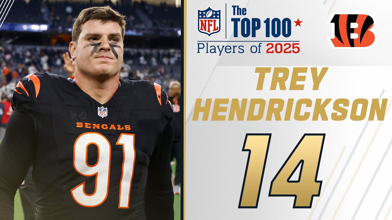 14: Trey Hendrickson (DE, Bengals) | Top 100 Players of 2025