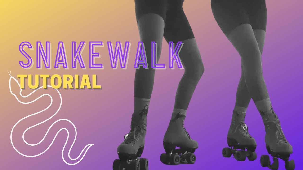 How to do the snakewalk | a roller skating tutorial