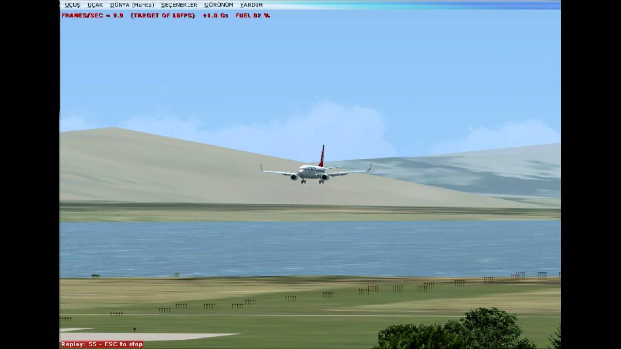 PMDG NGX 738  LTFC RW05 Landing - NetworkTR