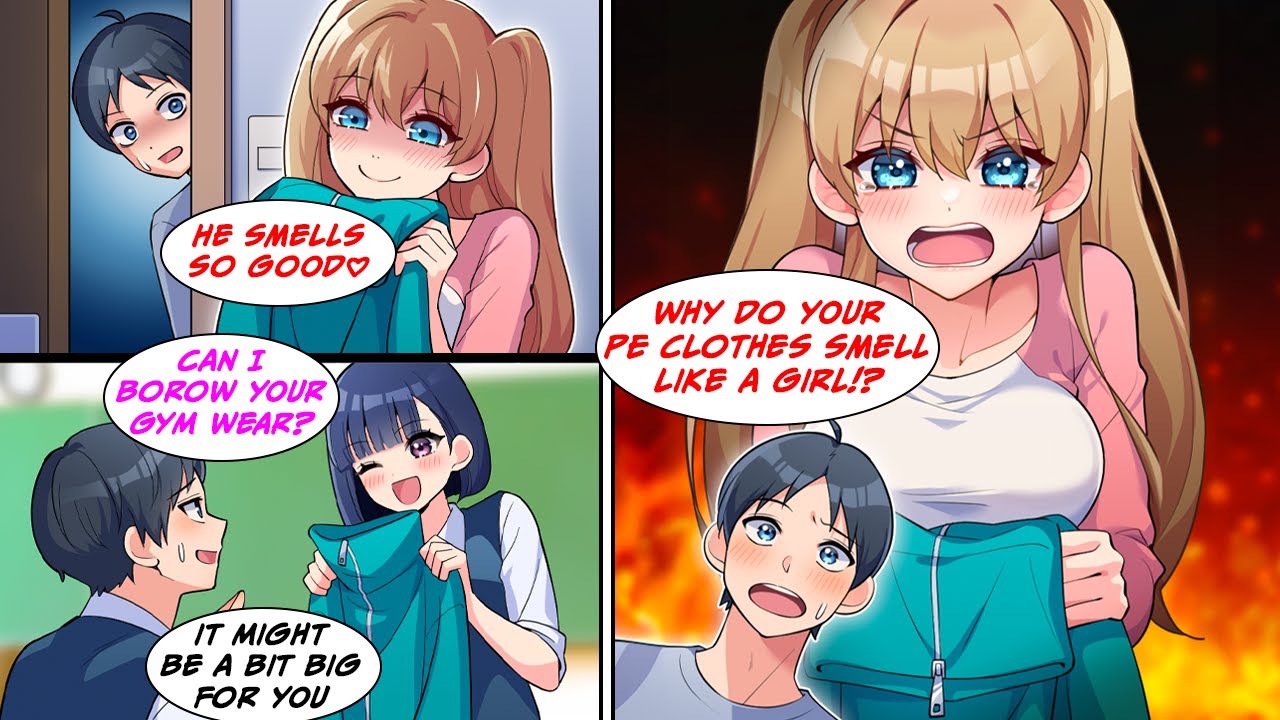 [Manga Dub] My step sister is secretly in love with me... One day, after I lent my PE clothes...