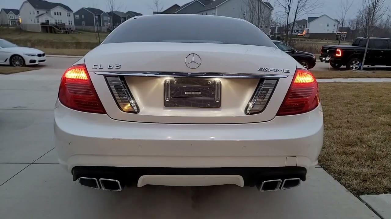 Cold StartUp - 2013 Mercedes-Benz CL63 AMG P30 Performance Package - bringatrailer.com
