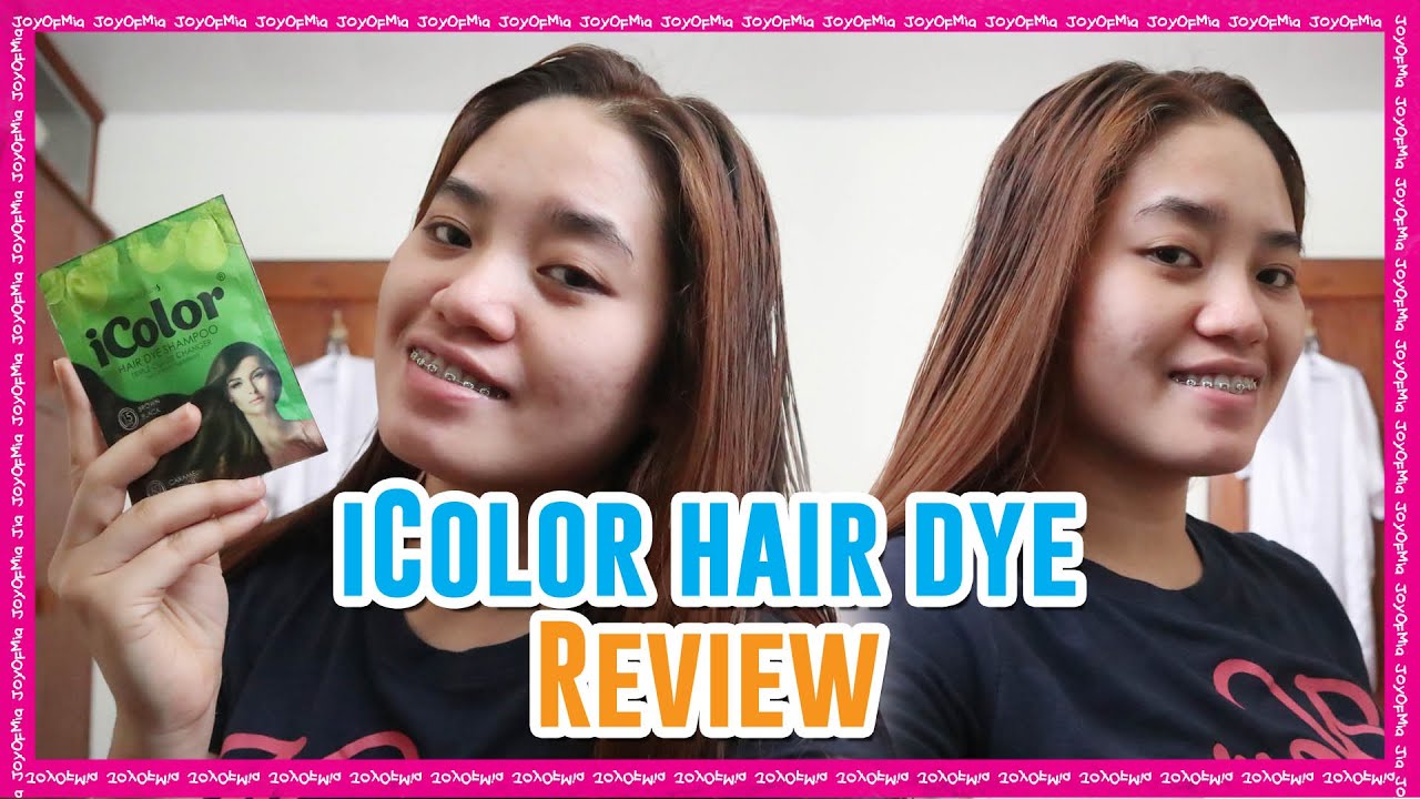 iCOLOR HAIR DYE SHAMPOO REVIEW 🍓 JoyOfMia