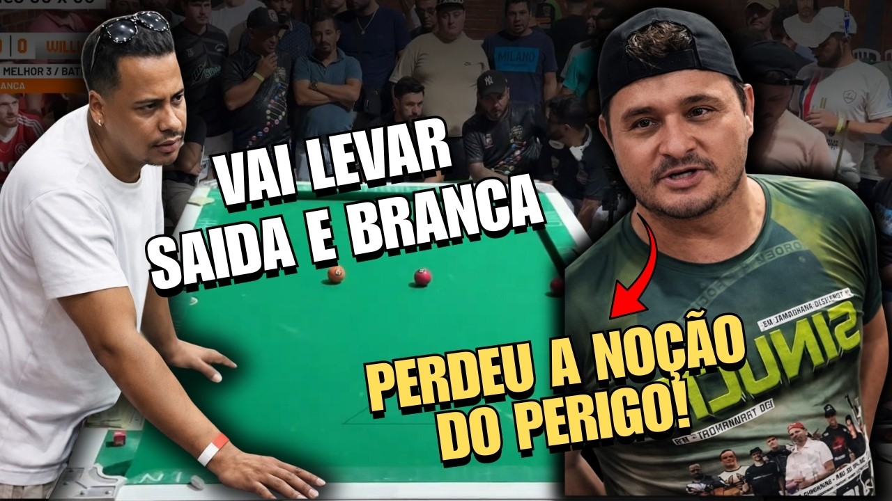 NEGO WALLISON DEU SAIDA E BRANCA PARA WILLIAM VALENDO 20 MIL REAIS!