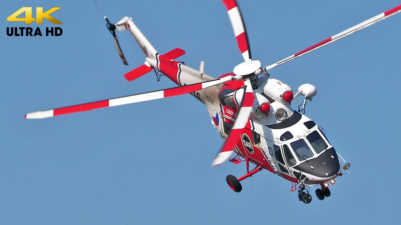 Stunning display W-3A Sokol Czech Air Force! | Belgian Air Force Days 2023