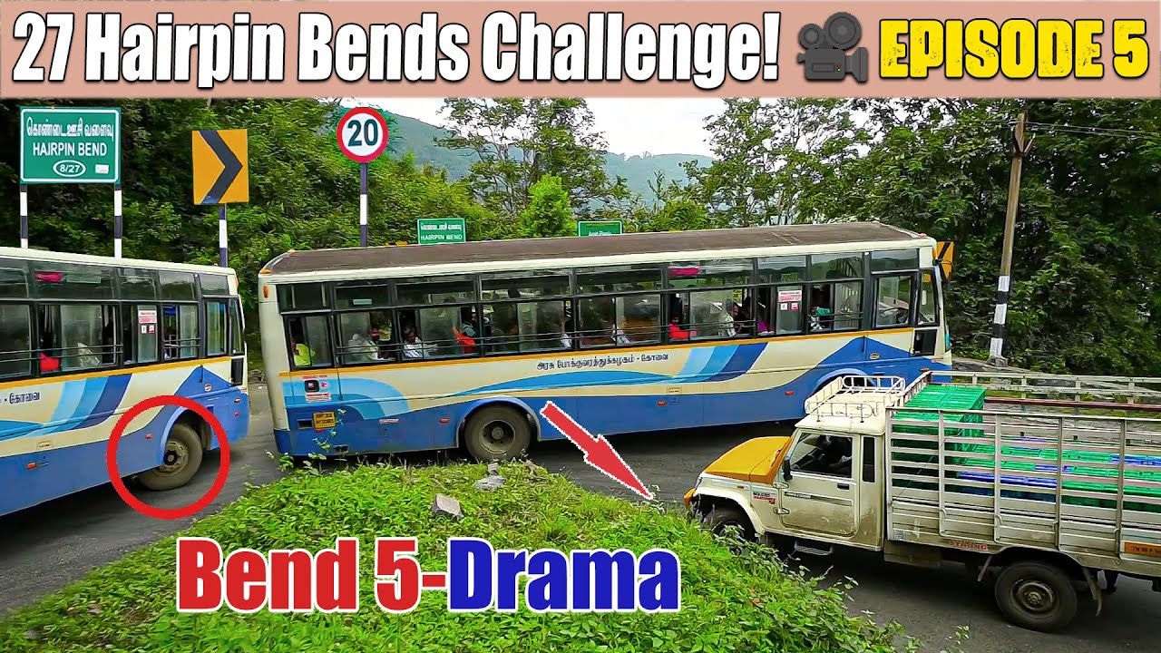 🎥EPISODE 5/27 : DHIMBAM 27 Hairpin Bends Challenge! 🛣️ | BEND 5 Forest Encounter