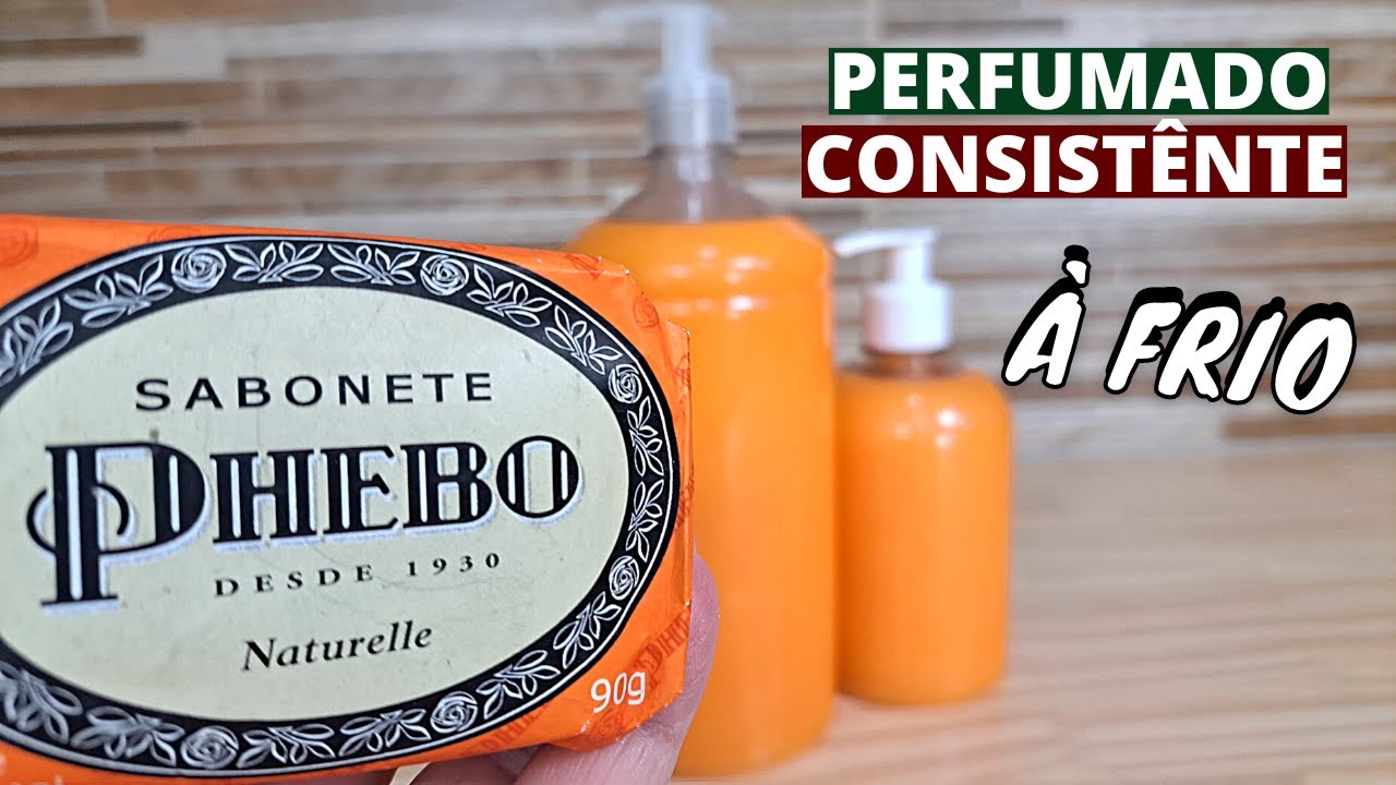 DEPOIS QUE BATI MEU SABONETE TÔ SÓ ECONOMIZANDO  -  RENDE MUITO  - CONSISTENTE E PERFUMADO