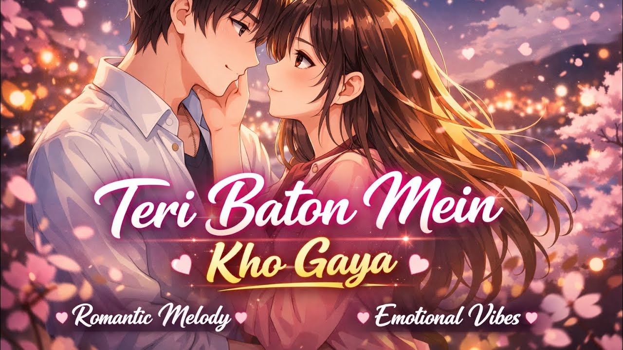 Teri Baton Mein Kho Gaya ❤️ | New Hindi Romantic Song 2026  Slow + Reverb | Lofi Romantic Song