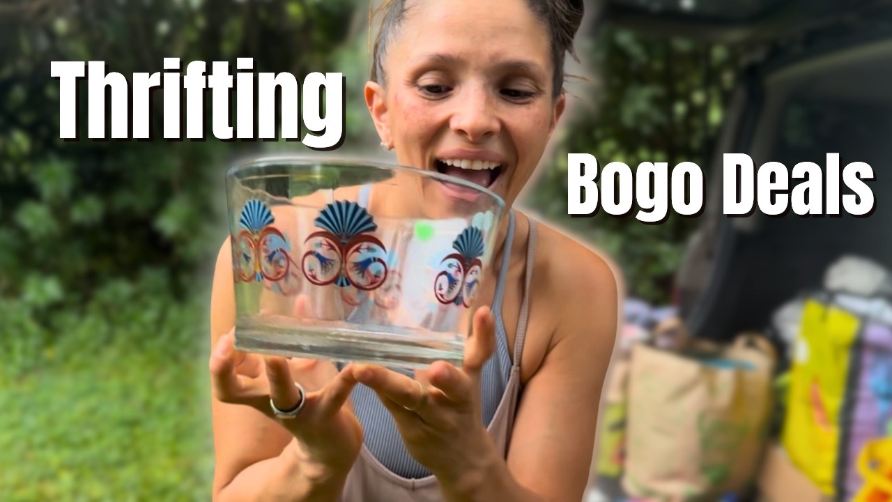 Thrifting Thoughtful Gifts on a Budget | Garage Sales, BOGO Deals & Reselling
