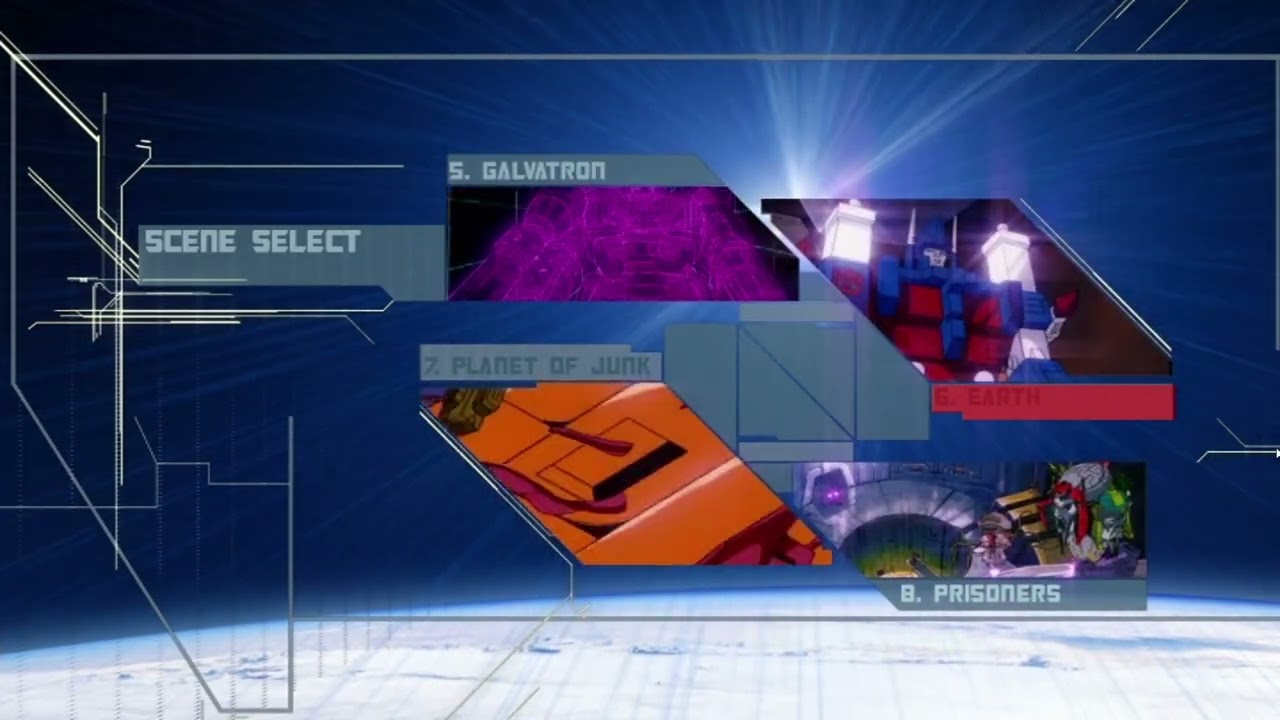 Transformers The Movie (1986) - DVD Menu