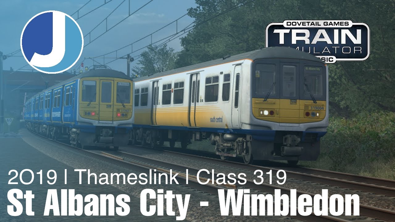 2019 17:53 Сент-Олбанс Сити — Уимблдон | AP Midland Mainline | Train Simulator Classic