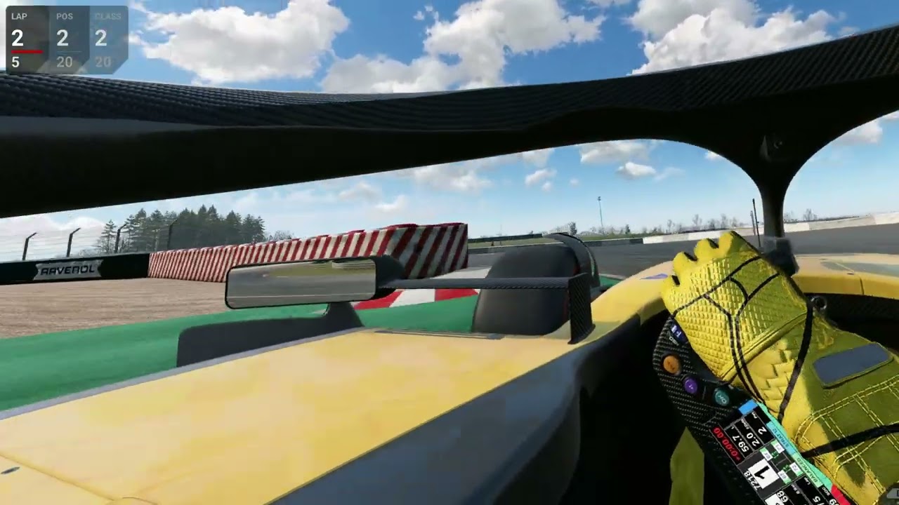 F1 Race around the Nurburgring in VR