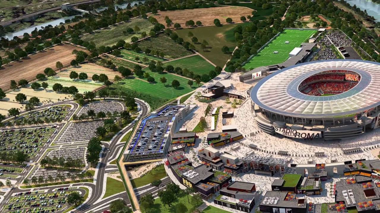 This is Stadio della Roma