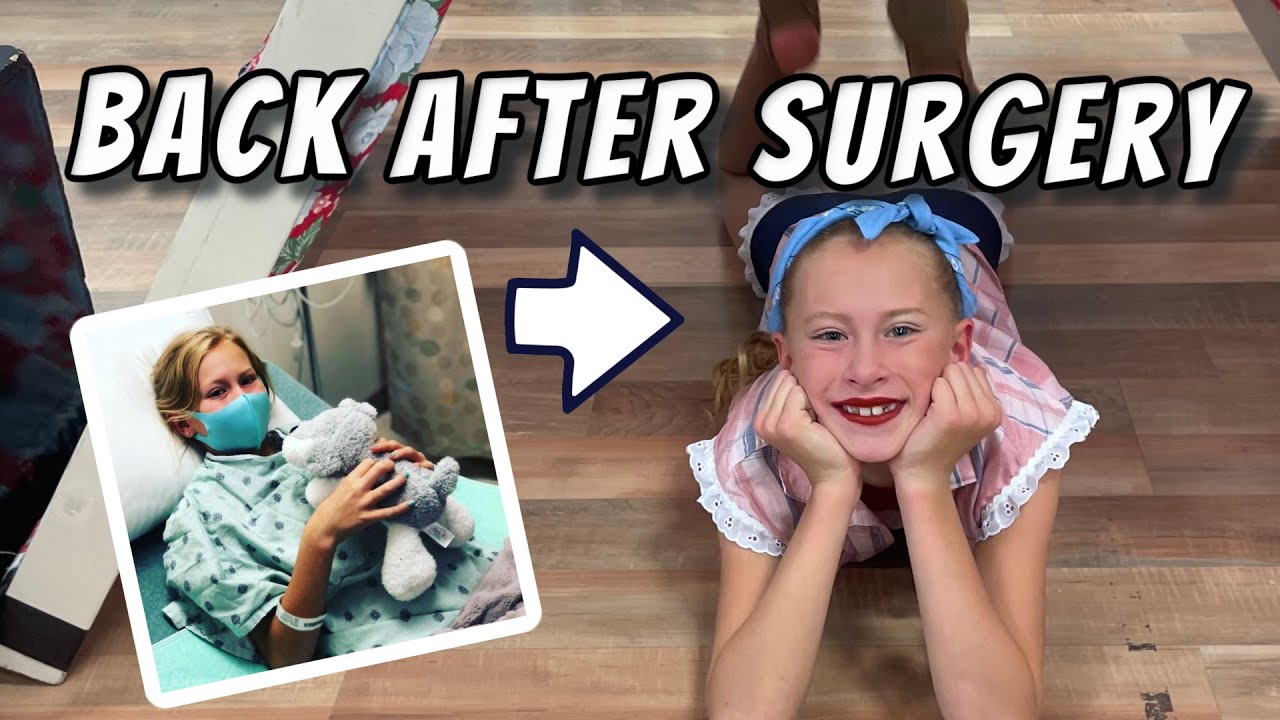 First Dance recital back after DOUBLE LEG SURGERY