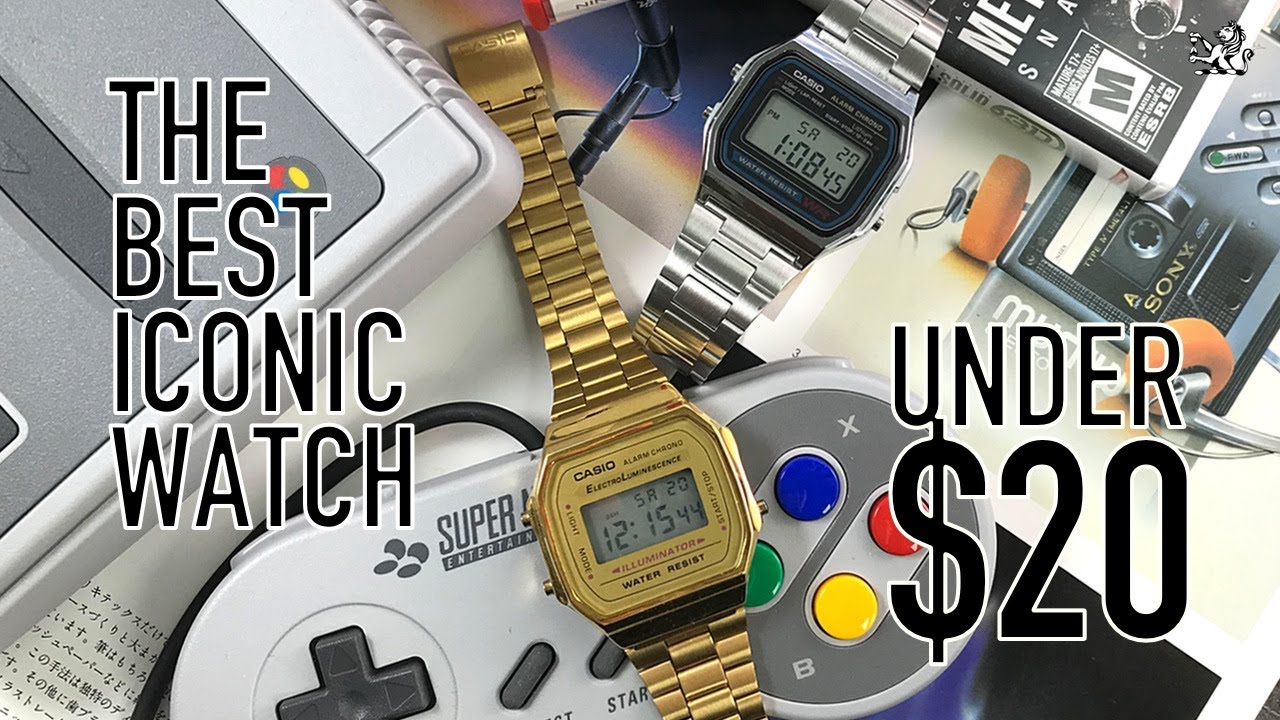 The Best $20 Classic Watch EVERYONE Should Own: Casio AW168 & AW158