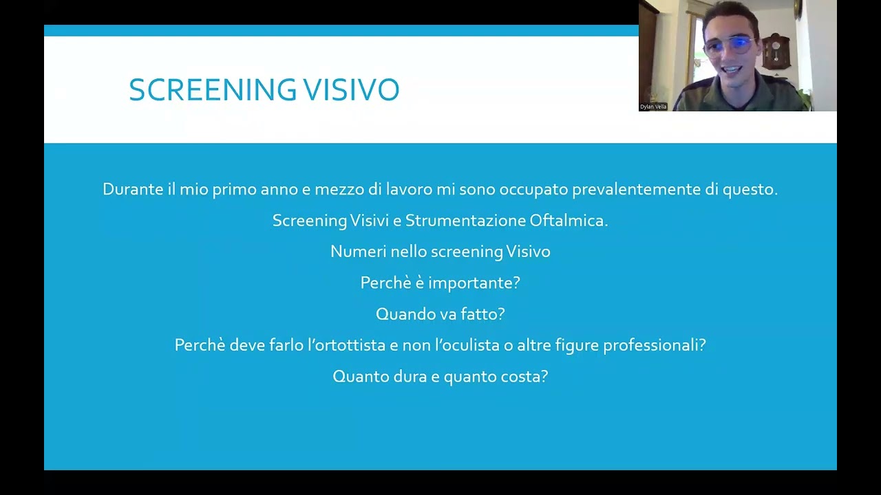 Screening Visivo - Dott. Dylan Vella - Ortottista Agrigento e Raffadali