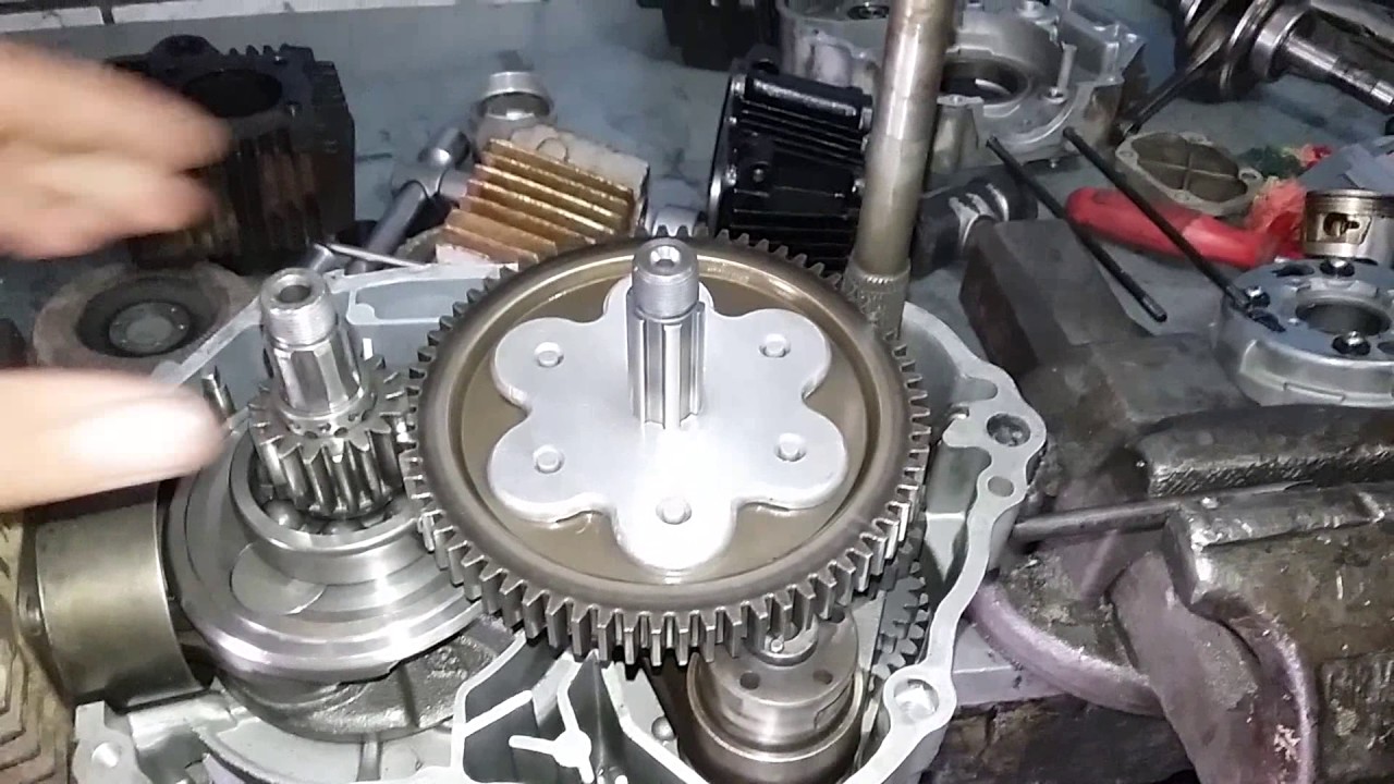 COMO COLOCAR A CAIXA DE MARCHA DA BIZ 100 NA PHOENIX +