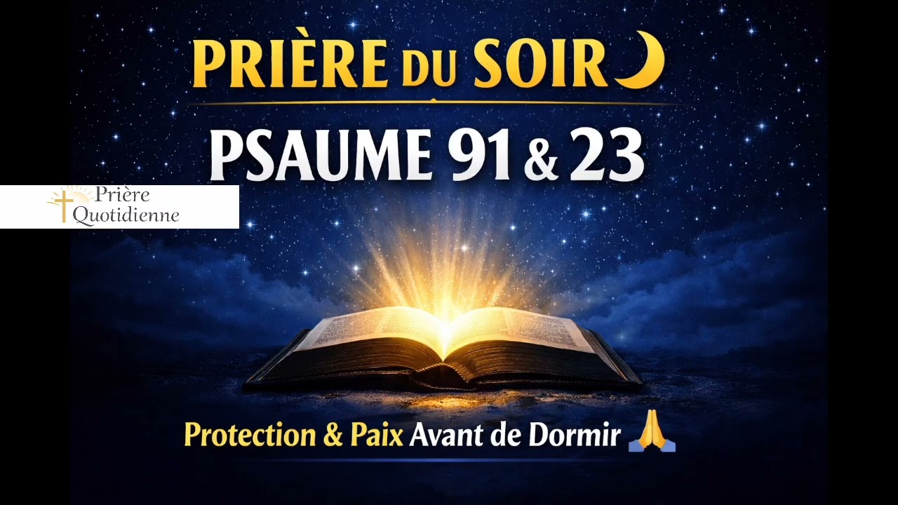 PRIÈRE QUOTIDIENNE 🙏🕊️ POUR VOUS REMERCIE DIEU #foi #message #psaumesdedavid #