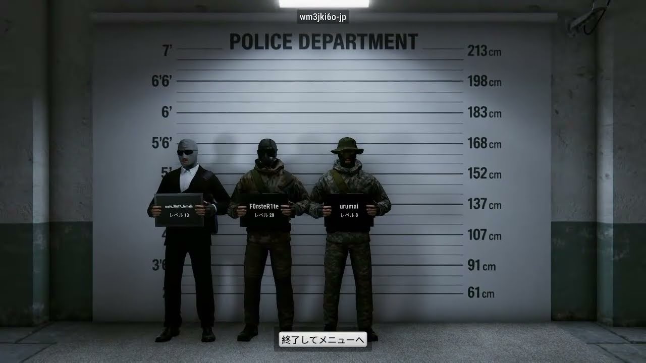 【Crime Simulator】フレンドさんとお久しぶりに泥棒。