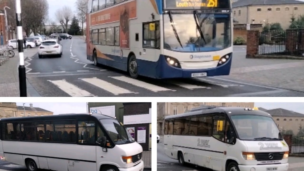 Grimsby buses 14th January 2026, ft. TWO Mercedes Varios!! #bus #grimsby #stagecoach