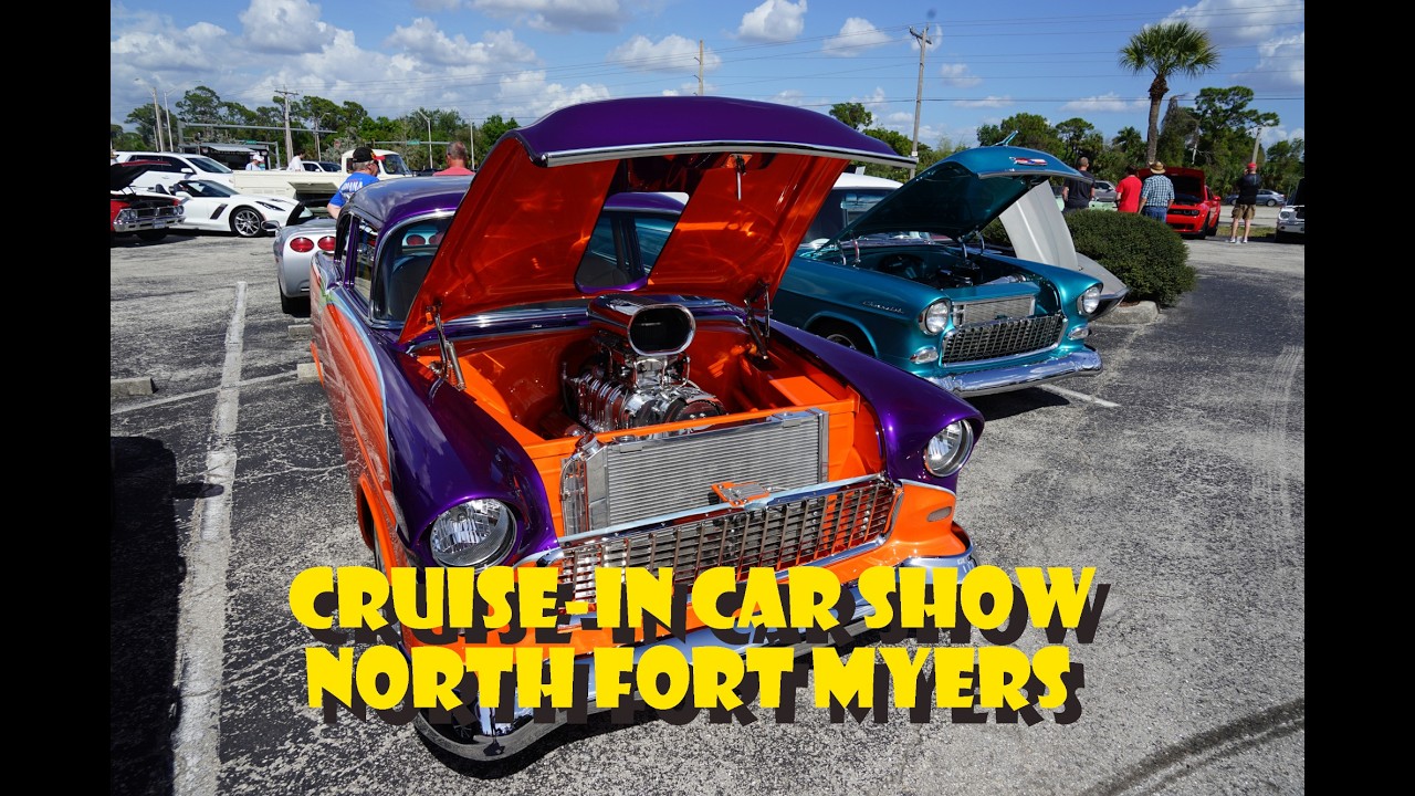 CRUISE IN CAR SHOW NORTH FORT MYERS FLORIDA 3/9/2026