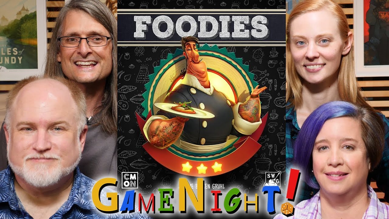 Foodies - GameNight! Se7 Ep33 - How to Play and Playthrough