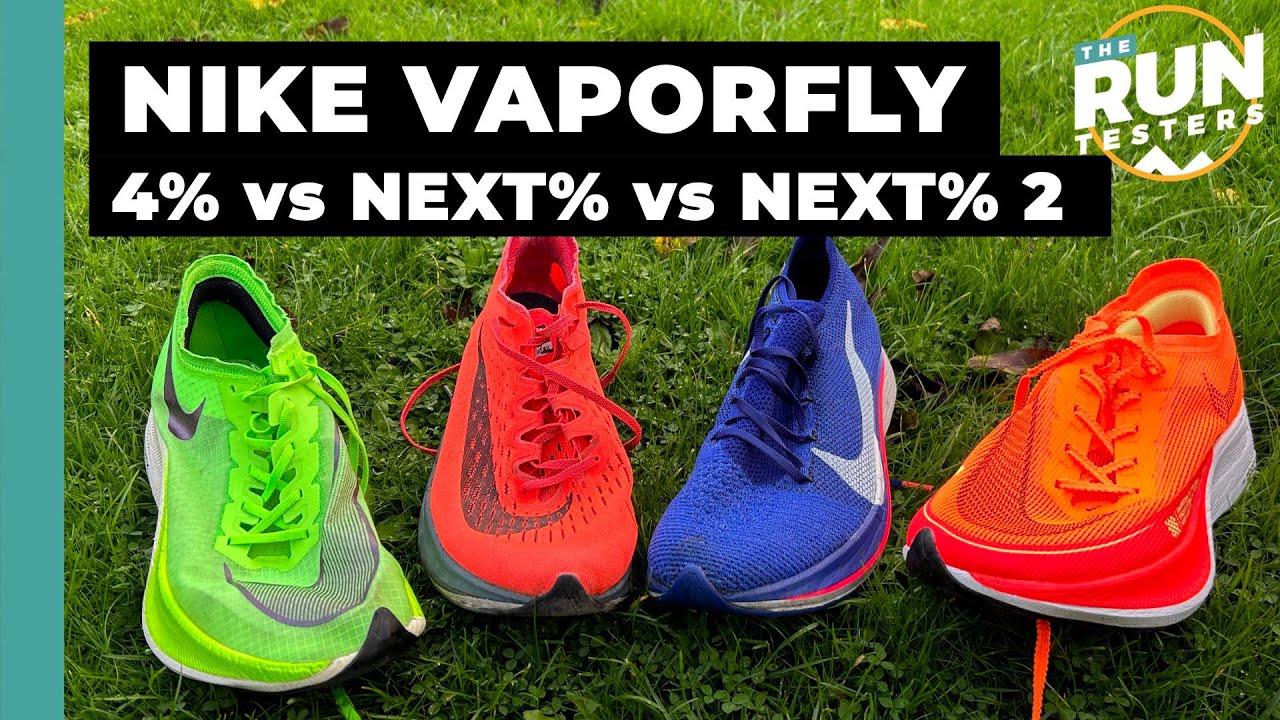Nike Vaporfly 4% vs NEXT% vs NEXT% 2: How has the Vaporfly changed over time?