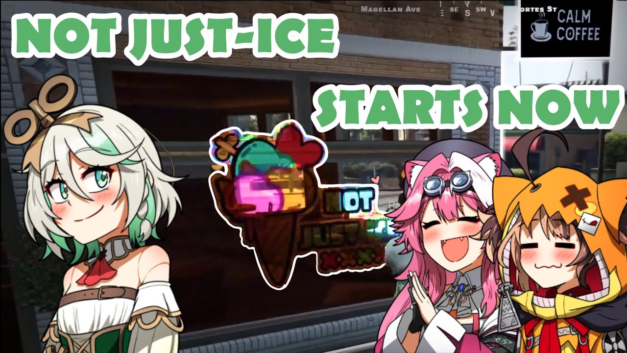 Not Just-Ice started it's Business in Holos Santos【Hololive】